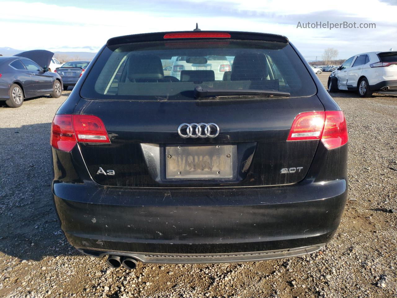 2012 Audi A3 Premium Черный vin: WAUFEAFM1CA061025