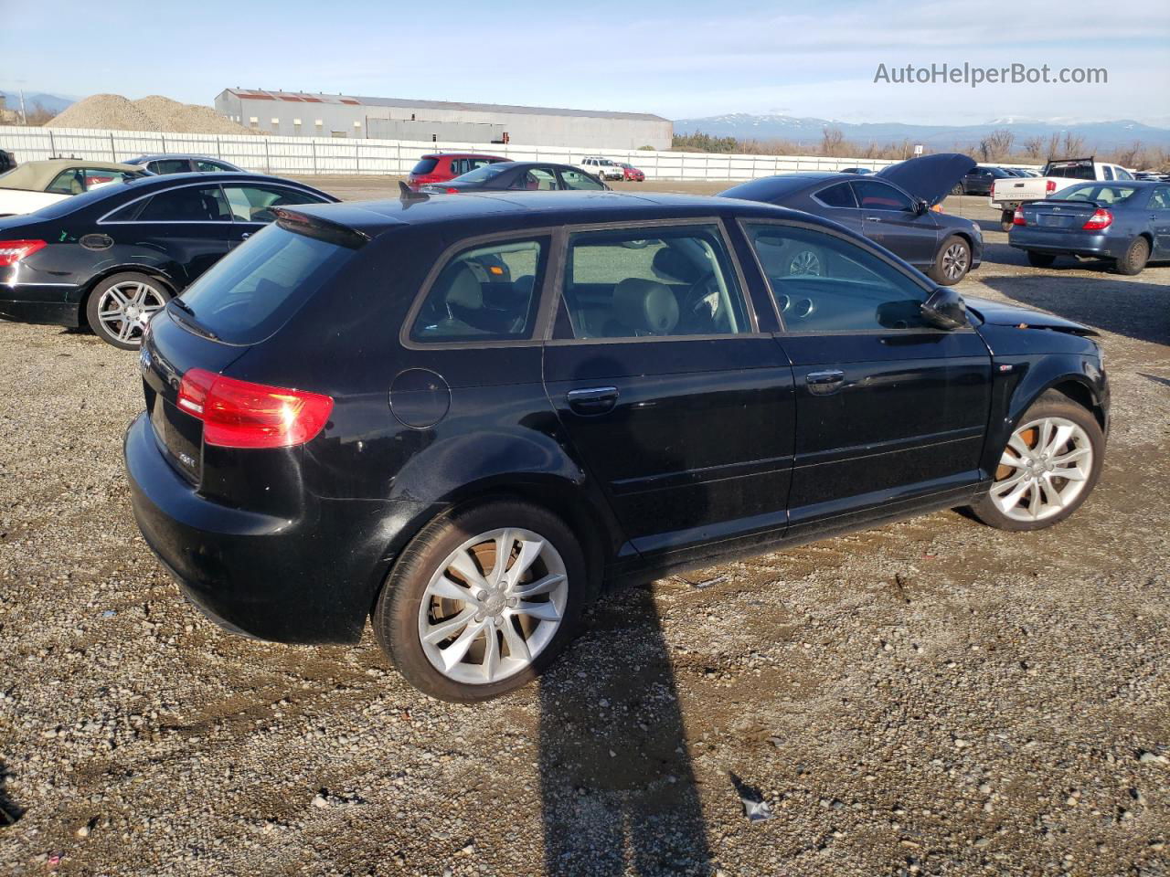 2012 Audi A3 Premium Black vin: WAUFEAFM1CA061025