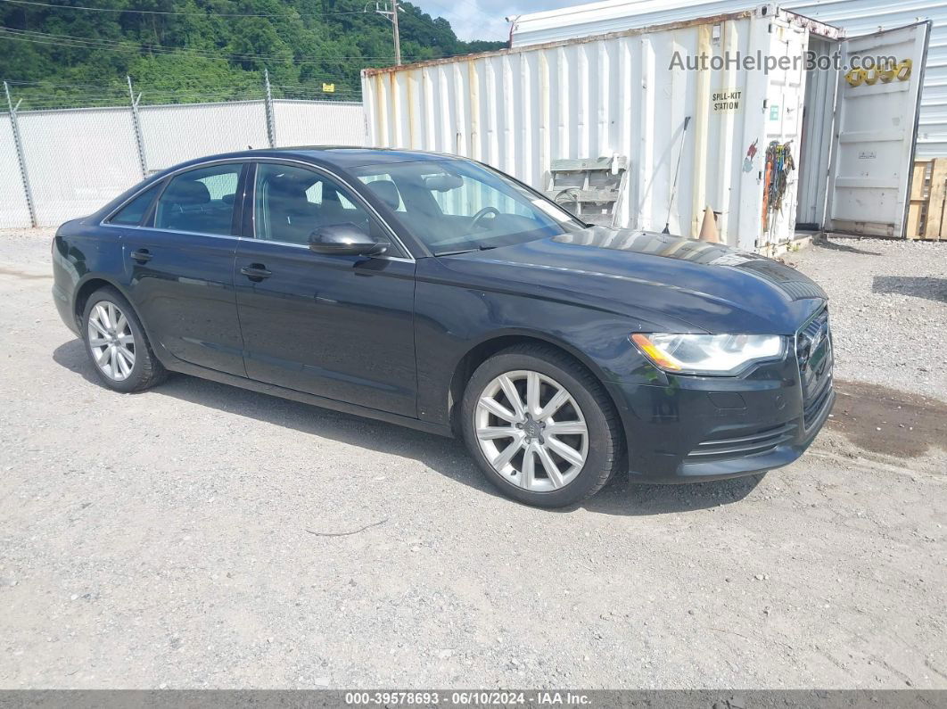 2014 Audi A6 2.0t Premium Black vin: WAUFFAFC1EN141151