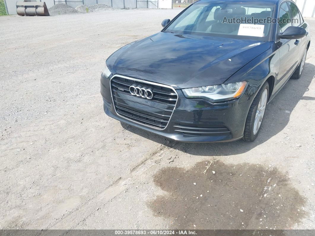 2014 Audi A6 2.0t Premium Black vin: WAUFFAFC1EN141151