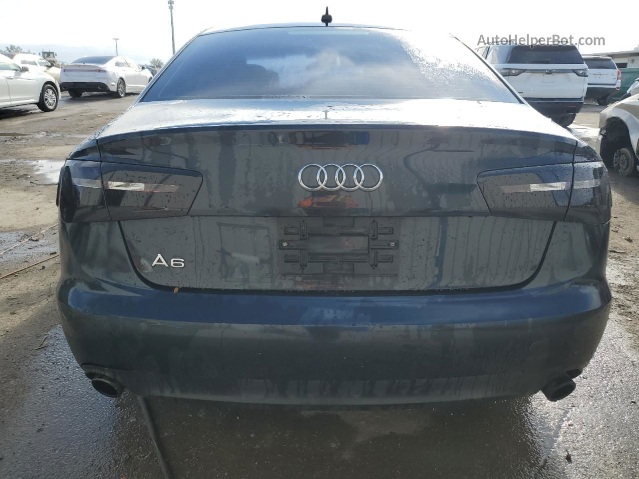 2014 Audi A6 Premium Blue vin: WAUFFAFC2EN115870