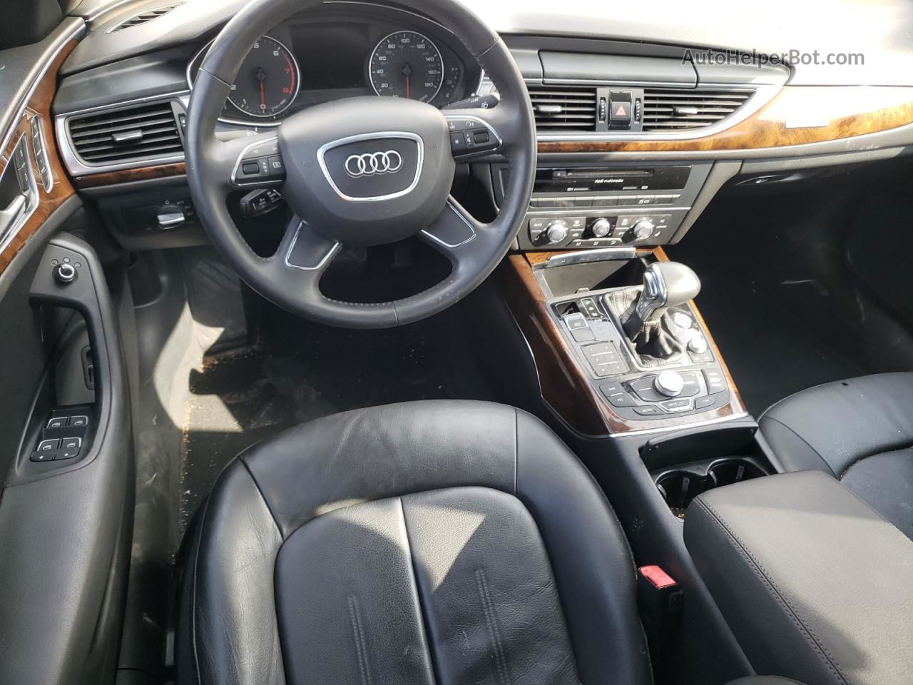 2014 Audi A6 Premium Серебряный vin: WAUFFAFC3EN048003