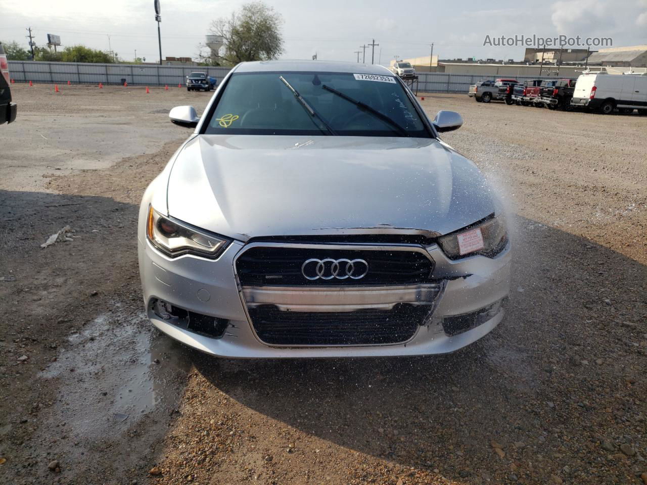 2014 Audi A6 Premium Silver vin: WAUFFAFC3EN048003