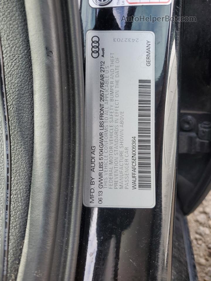 2014 Audi A6 Premium Черный vin: WAUFFAFC5EN009364