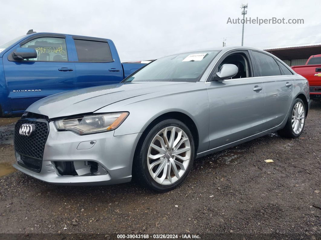 2014 Audi A6 2.0t Premium Серый vin: WAUFFAFC5EN010756