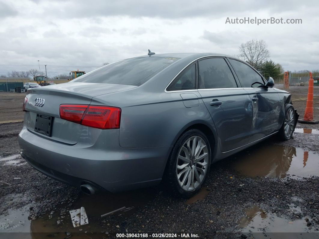 2014 Audi A6 2.0t Premium Серый vin: WAUFFAFC5EN010756