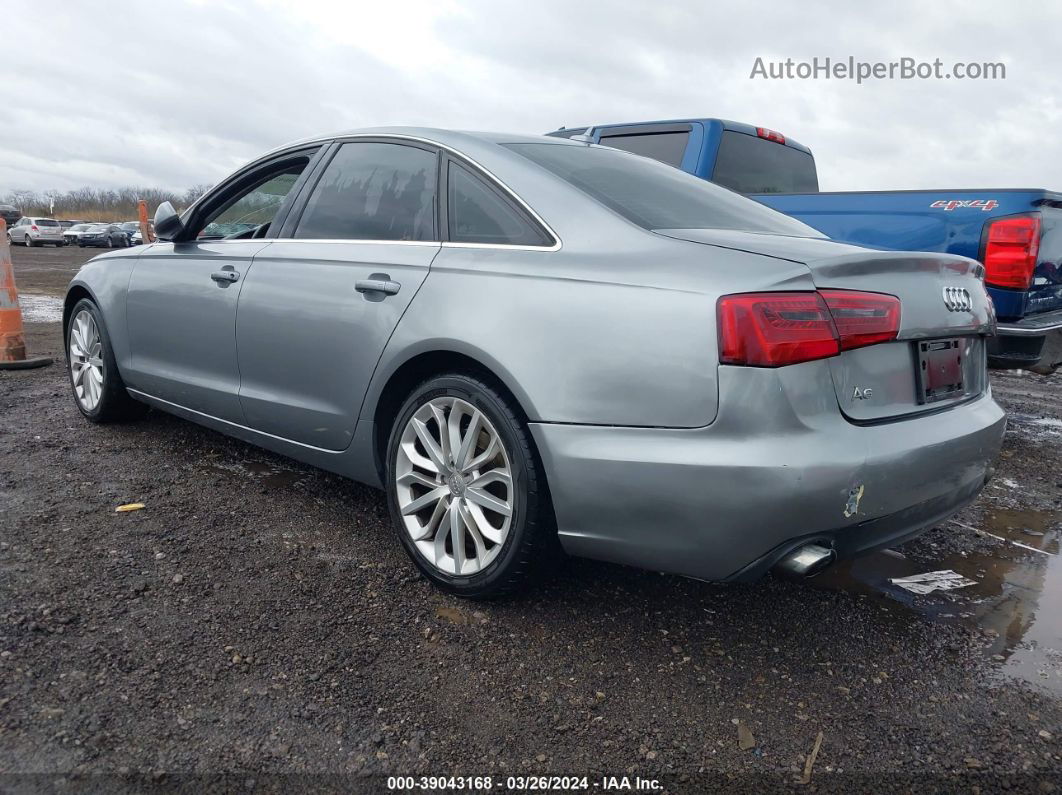 2014 Audi A6 2.0t Premium Серый vin: WAUFFAFC5EN010756