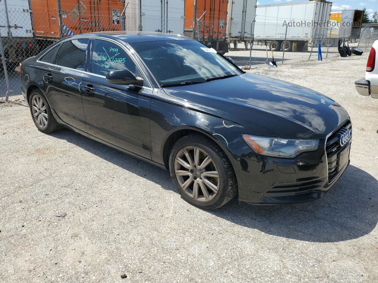 2014 Audi A6 Premium Black vin: WAUFFAFC8EN061460