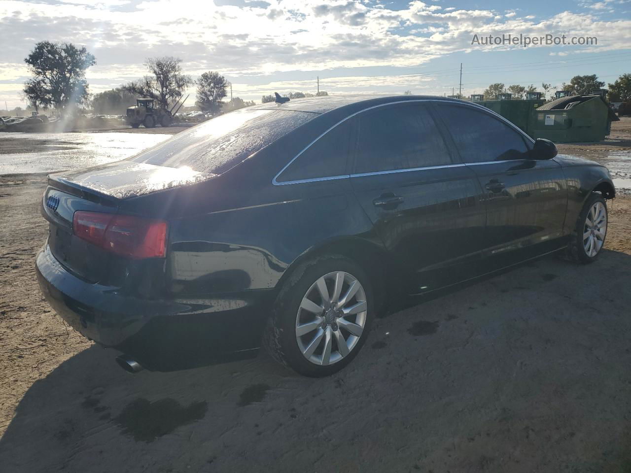 2013 Audi A6 Premium Black vin: WAUFFAFC9DN012914