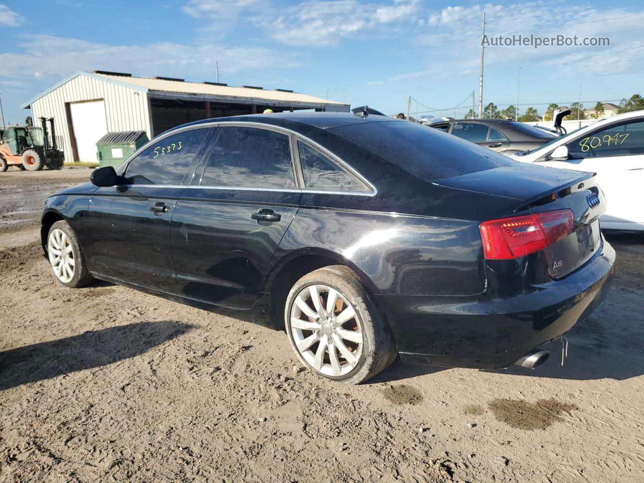 2013 Audi A6 Premium Черный vin: WAUFFAFC9DN012914