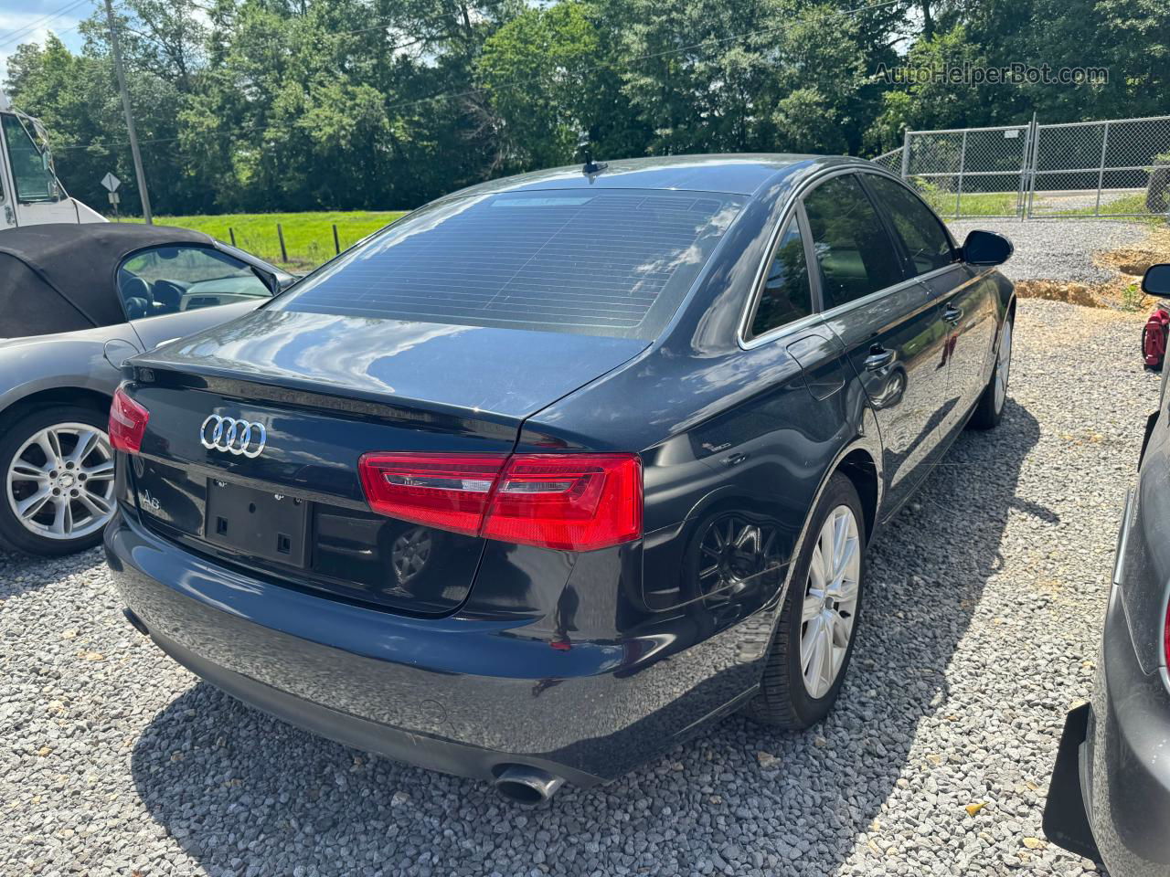 2014 Audi A6 Premium Black vin: WAUFFAFC9EN102369