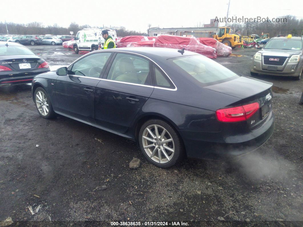 2014 Audi A4 2.0t Premium Dark Blue vin: WAUFFAFL0EN004640