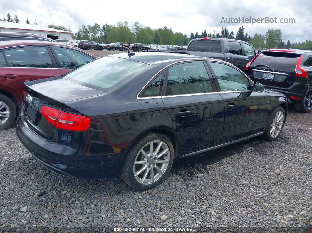 2014 Audi A4 2.0t Premium Black vin: WAUFFAFL0EN030493