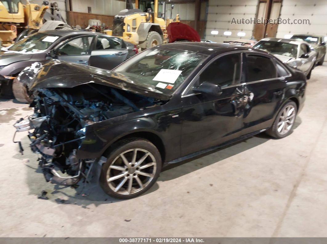 2014 Audi A4 2.0t Premium Black vin: WAUFFAFL0EN035287