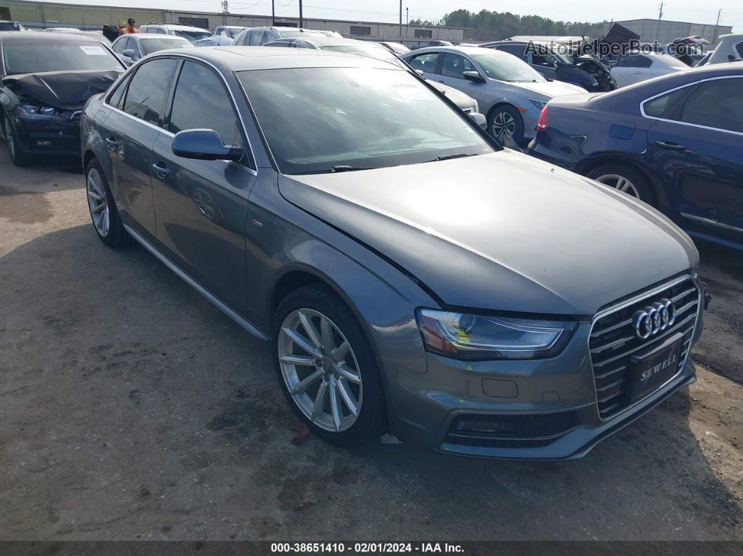 2016 Audi A4 2.0t Premium Серый vin: WAUFFAFL0GA009038