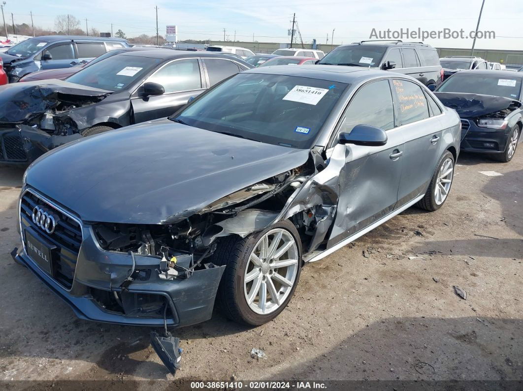 2016 Audi A4 2.0t Premium Gray vin: WAUFFAFL0GA009038