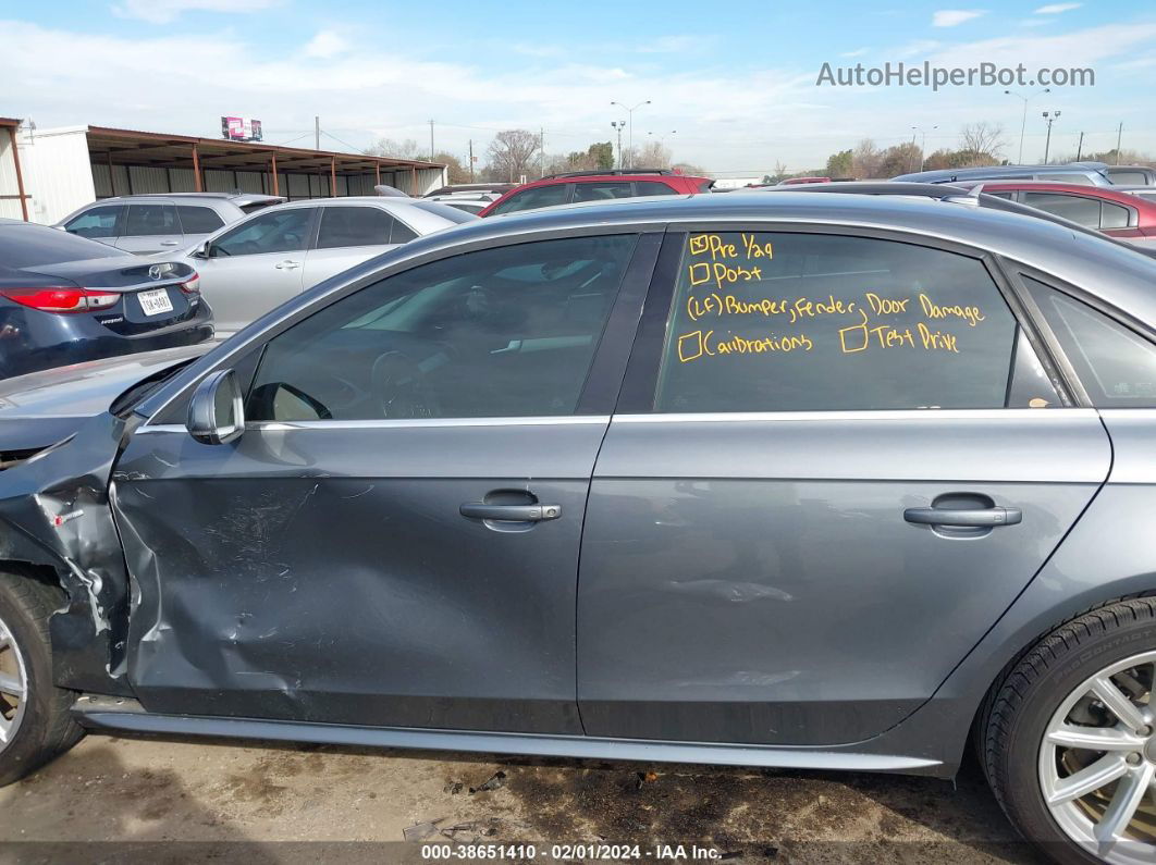 2016 Audi A4 2.0t Premium Gray vin: WAUFFAFL0GA009038