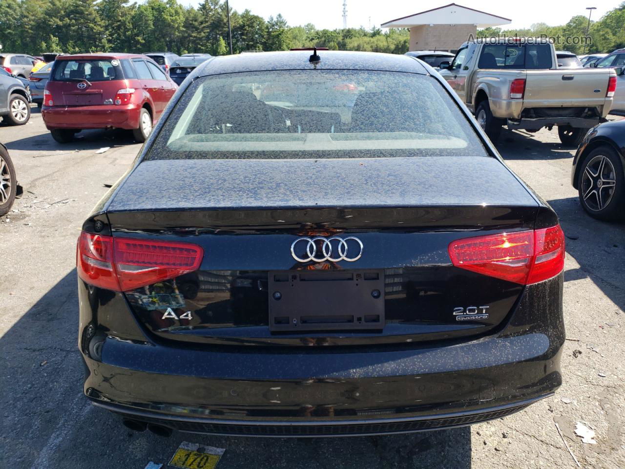 2016 Audi A4 Premium Plus S-line Black vin: WAUFFAFL0GN005595