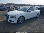 2013 Audi A4 2.0t Premium White vin: WAUFFAFL1DN005052