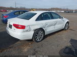 2013 Audi A4 2.0t Premium White vin: WAUFFAFL1DN005052