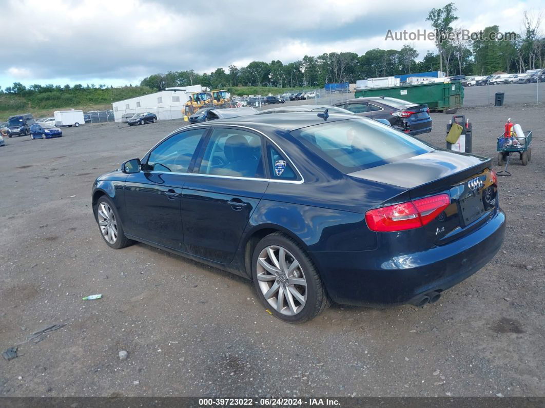 2013 Audi A4 2.0t Premium Black vin: WAUFFAFL1DN012938