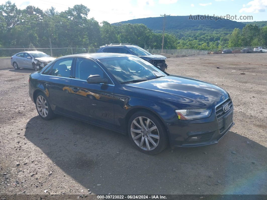 2013 Audi A4 2.0t Premium Black vin: WAUFFAFL1DN012938