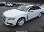 2013 Audi A4 2.0t Premium White vin: WAUFFAFL1DN035698