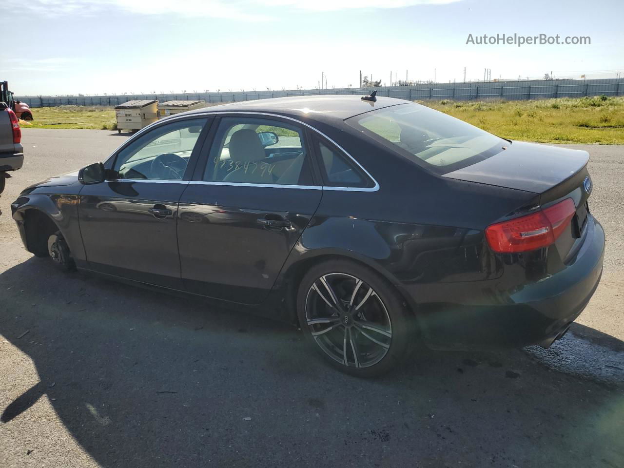 2013 Audi A4 Premium Plus Black vin: WAUFFAFL1DN043851