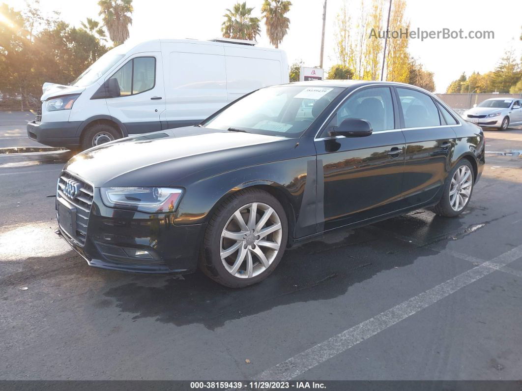 2013 Audi A4 2.0t Premium Black vin: WAUFFAFL2DN005044