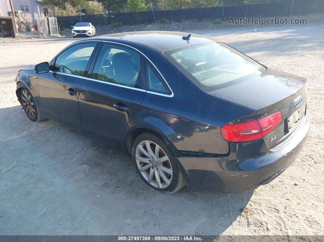 2013 Audi A4 2.0t Premium Black vin: WAUFFAFL2DN006520