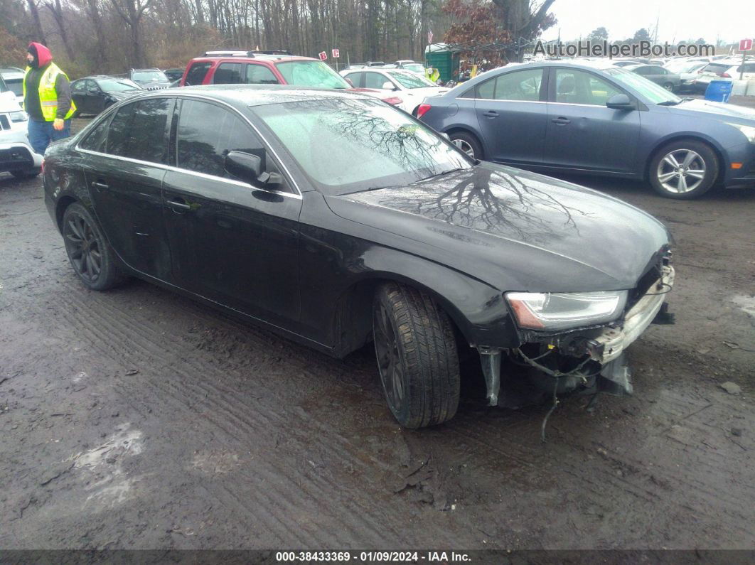 2013 Audi A4 2.0t Premium Black vin: WAUFFAFL2DN015766