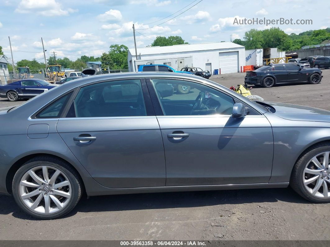 2013 Audi A4 2.0t Premium Серый vin: WAUFFAFL2DN020336