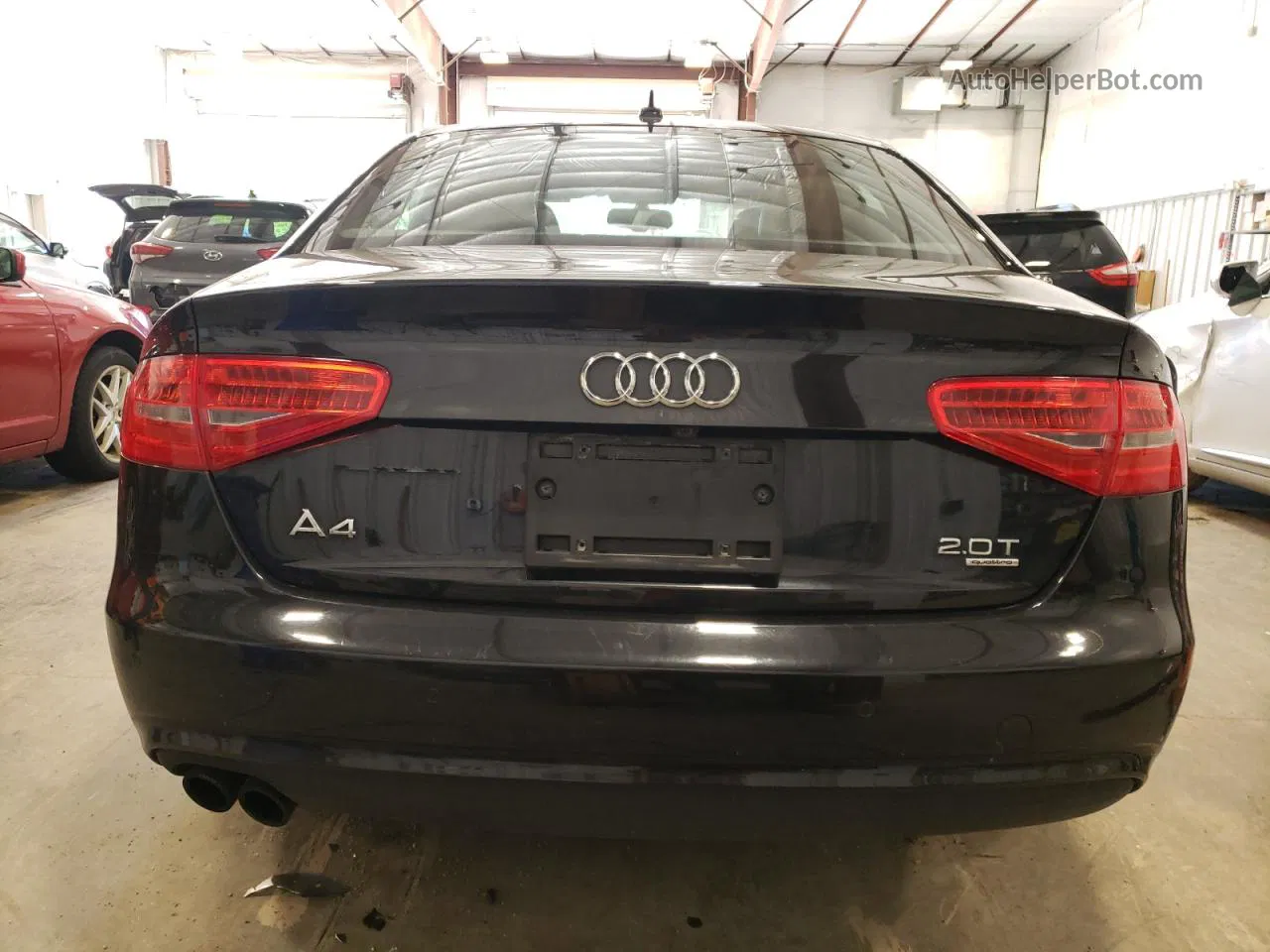 2013 Audi A4 Premium Plus Black vin: WAUFFAFL2DN040327