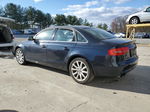 2013 Audi A4 Premium Plus Blue vin: WAUFFAFL2DN044118