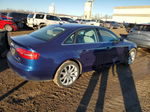 2013 Audi A4 Premium Plus Blue vin: WAUFFAFL2DN048945