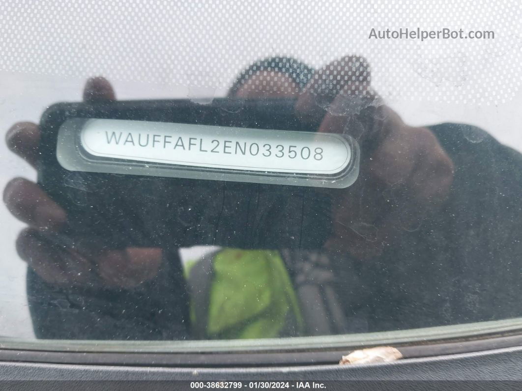 2014 Audi A4 2.0t Premium Silver vin: WAUFFAFL2EN033508