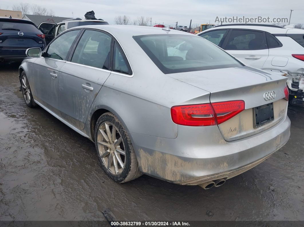 2014 Audi A4 2.0t Premium Silver vin: WAUFFAFL2EN033508