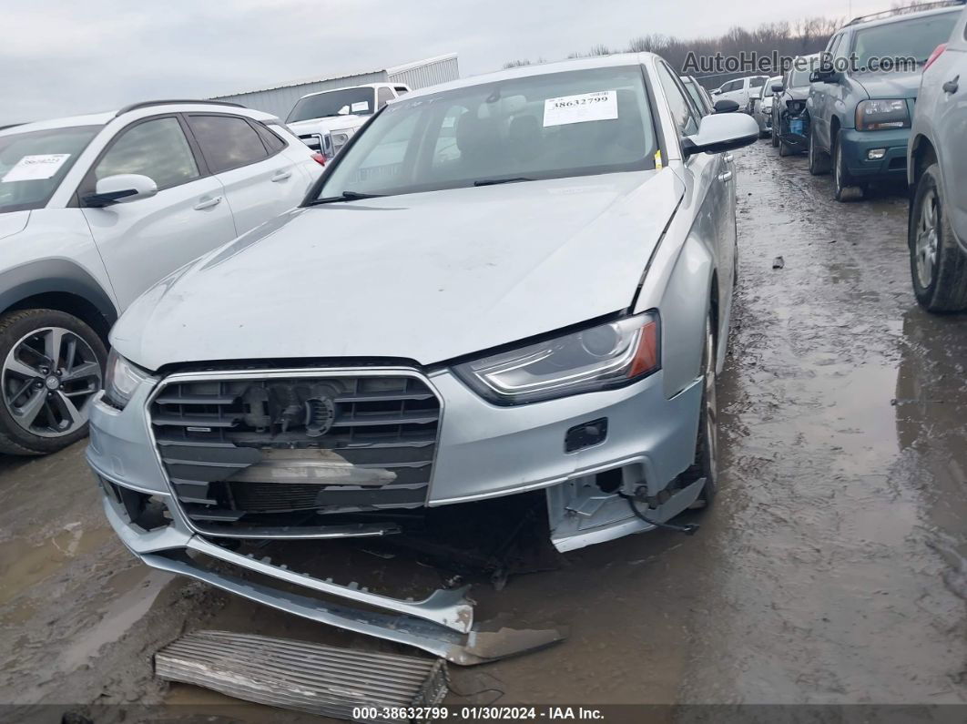 2014 Audi A4 2.0t Premium Silver vin: WAUFFAFL2EN033508