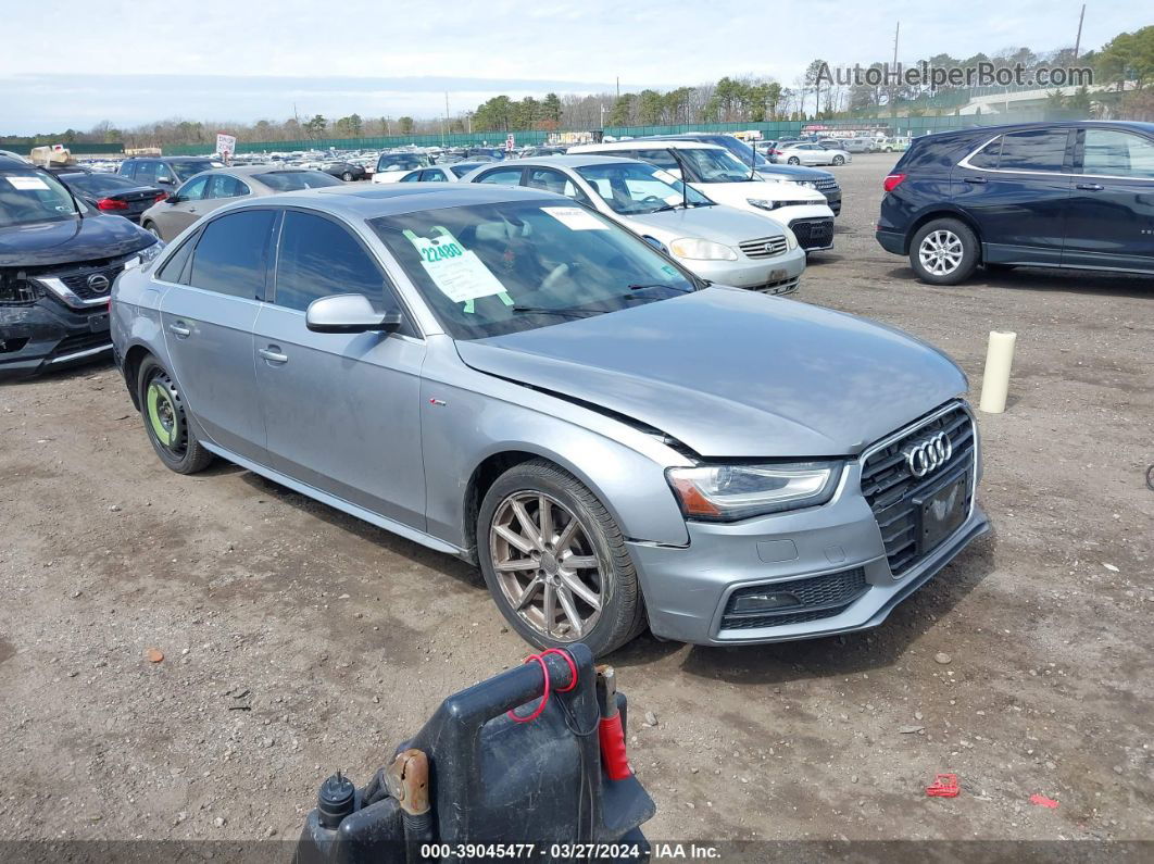 2016 Audi A4 2.0t Premium Gray vin: WAUFFAFL2GN008577