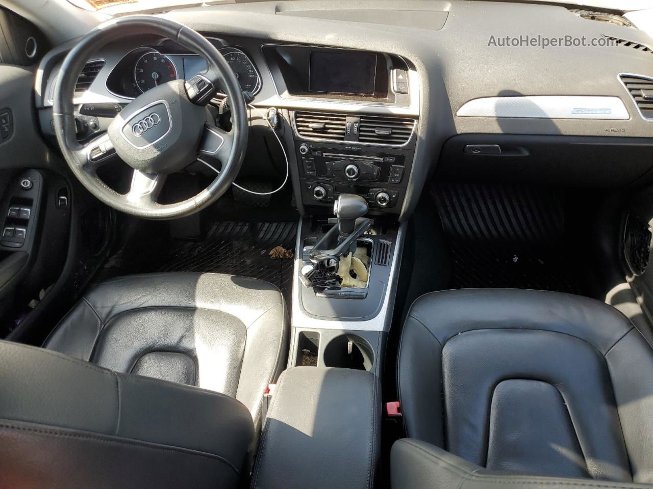 2013 Audi A4 Premium Plus Серебряный vin: WAUFFAFL3DN012908