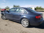 2013 Audi A4 Premium Plus Blue vin: WAUFFAFL3DN020877