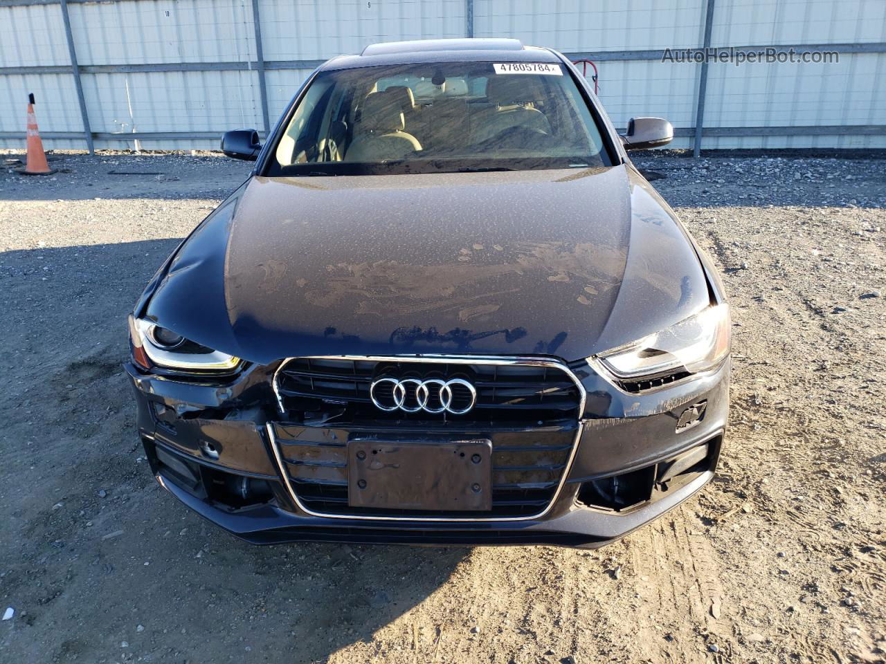 2014 Audi A4 Premium Plus Черный vin: WAUFFAFL3EA080103