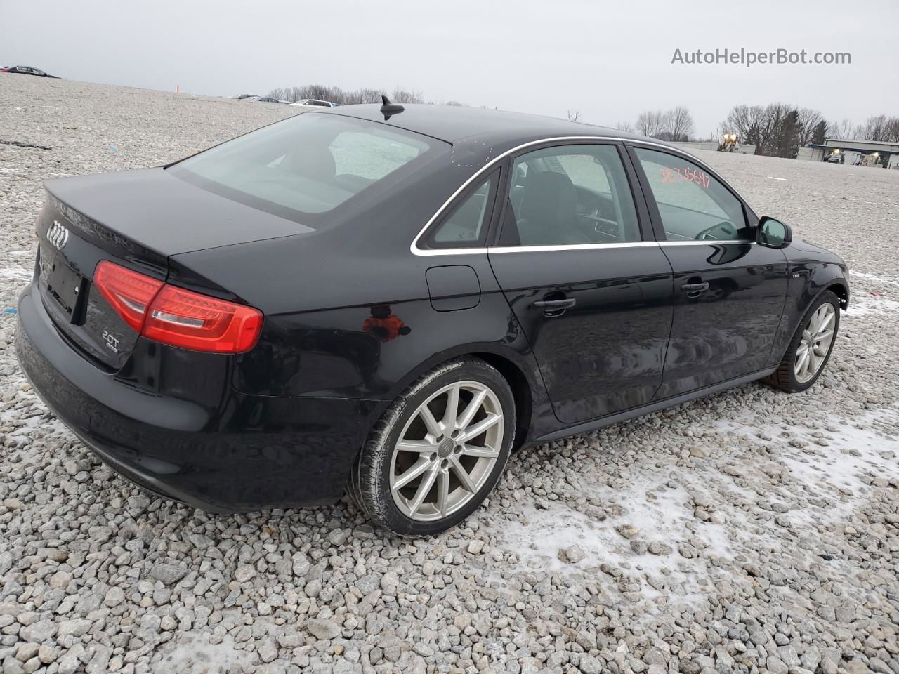 2014 Audi A4 Premium Plus Black vin: WAUFFAFL3EN021030