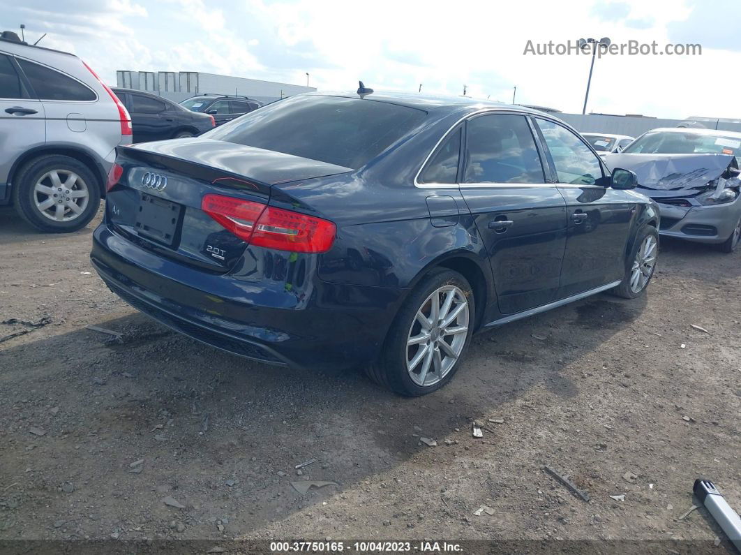 2014 Audi A4 2.0t Premium Blue vin: WAUFFAFL3EN034876