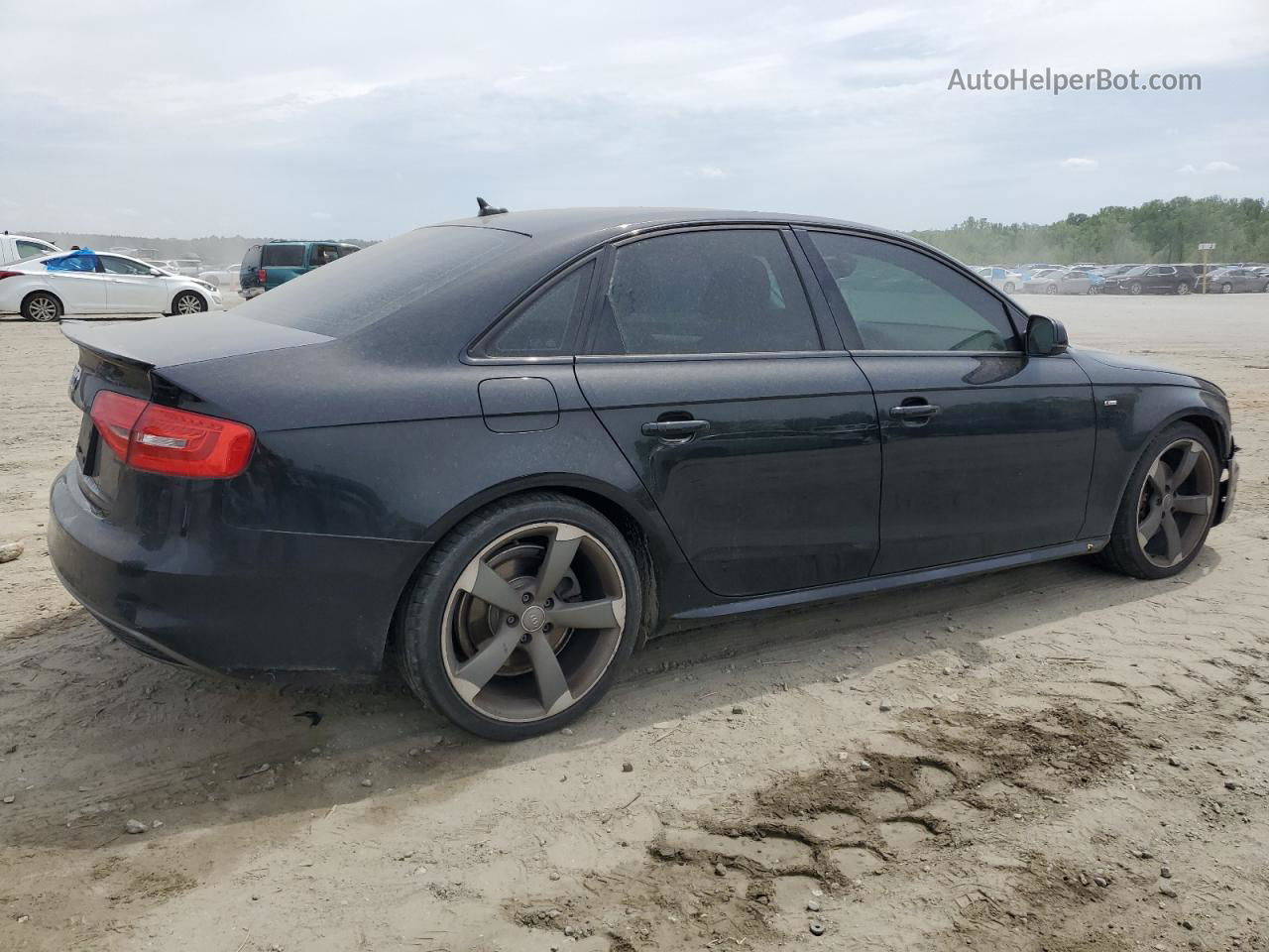 2014 Audi A4 Premium Plus Black vin: WAUFFAFL3EN037907