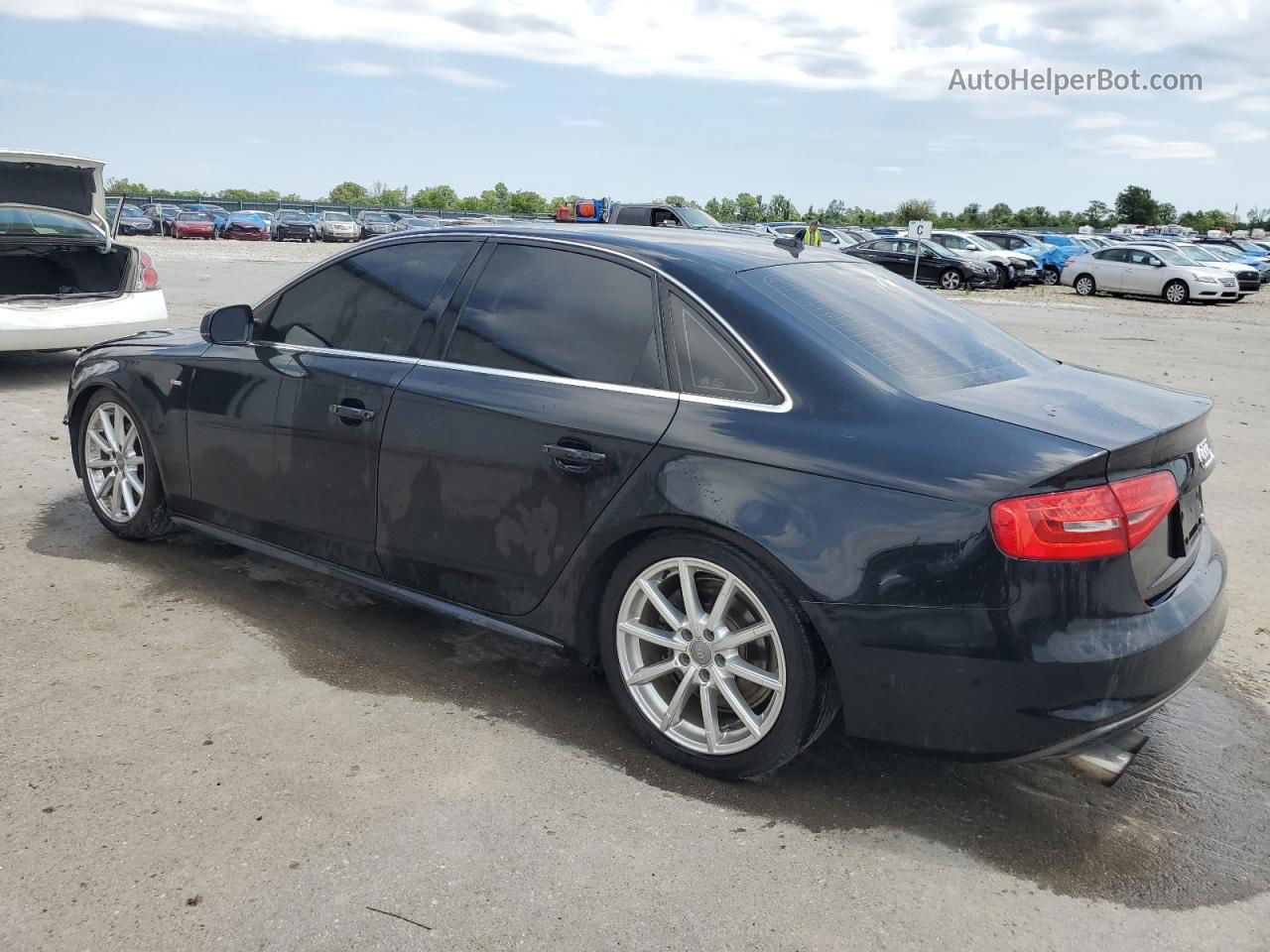 2016 Audi A4 Premium Plus S-line Black vin: WAUFFAFL3GN001427