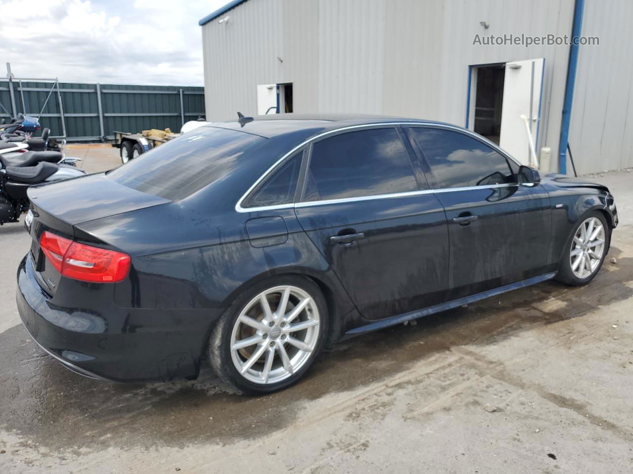 2016 Audi A4 Premium Plus S-line Black vin: WAUFFAFL3GN001427