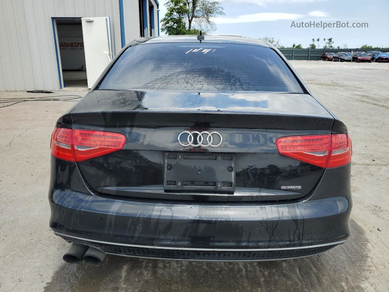 2016 Audi A4 Premium Plus S-line Black vin: WAUFFAFL3GN001427