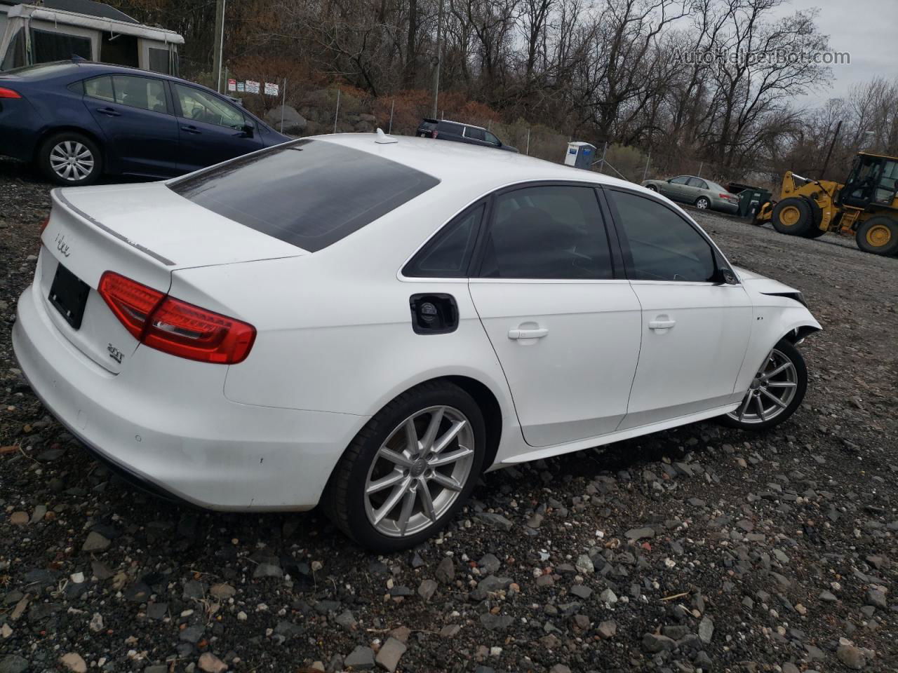 2016 Audi A4 Premium Plus S-line White vin: WAUFFAFL3GN002853