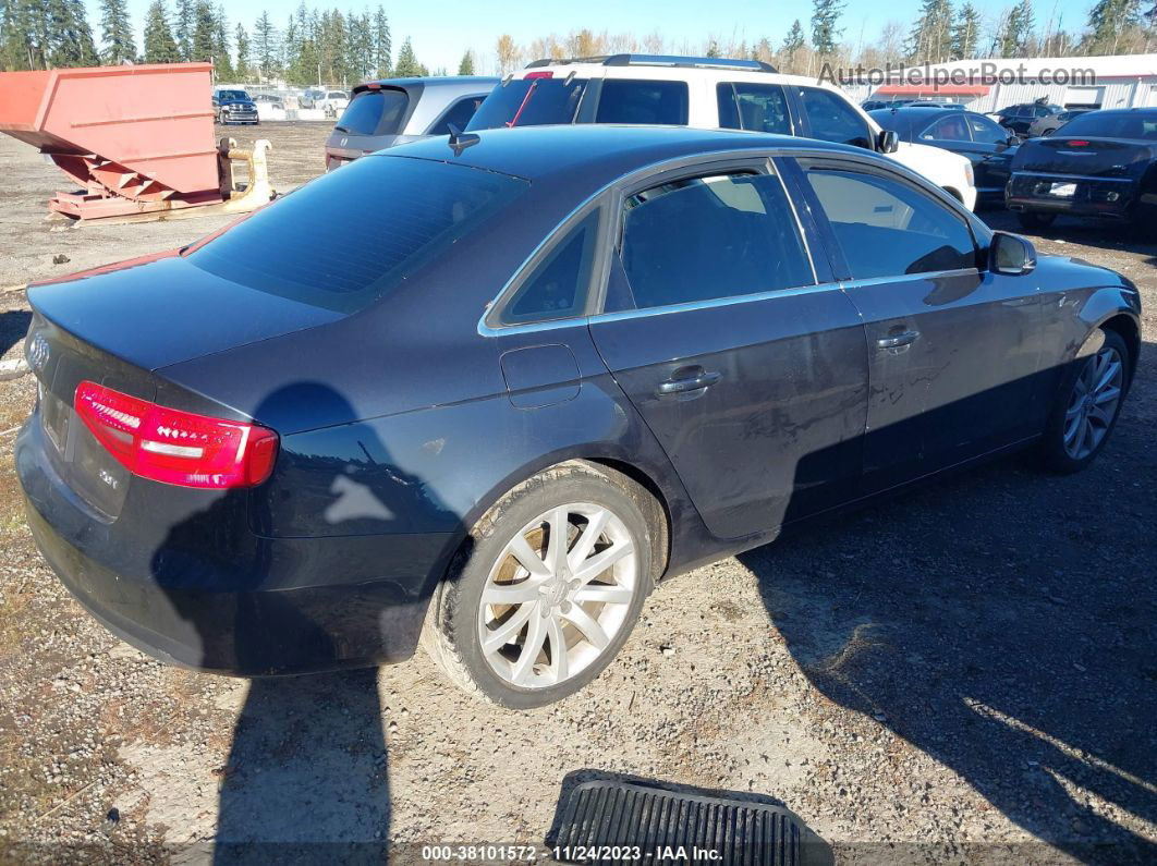 2013 Audi A4 2.0t Premium Black vin: WAUFFAFL4DA154563